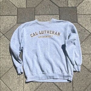 Cal Lutheran University Gray Sweater